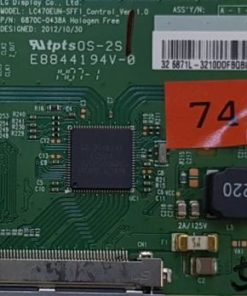 T-CON	TOSHIBA	LC470EUN-SFF1_Control_Ver1.0 6870C-0438A		OS-2S E8844194V-0 1407-1		32 6871L-3210DDFBQBL5045 (Gbr)    PositionNummer:T36-742