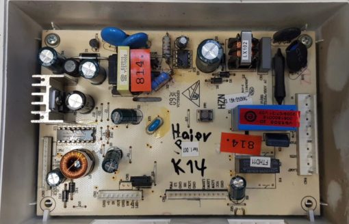 KUHLSCHRANK ELEKTRONIK	HAIER	00 61800014		V98505 2D 2009/07/31 V07	E22015 VC510002 Ver1.007 3.15A/250VAC	 (Gbr) PositionNummer:K14-814
