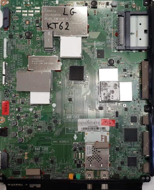 MAINBOARD	LG	55UB850V	EAX65684604(1.0) 285X245			410MAJMGY740, MJM4A254B300505 326322334 55UB850V-ZD.BEEWLJP EBT63083605 (Gbr)          PositionNummer:KT62-964