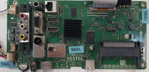MAINBOARD	TELEFUNKEN	D32H287M4CWI	17MB211S 240817R1	1911 23520523 281224820335 10119733 3730  (Gbr)          PositionNummer:KT27-960