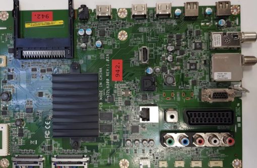 MAINBOARD 	TOSHIBA	50L4353D	32L4300 REV:1.02A			481505 12477948-MB02699-60EB40M1CB01P 40L7363D_G (Gbr)          PositionNummer:KT26-942