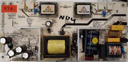 NETZTEIL	OK	AYL220426A REV:1.0-32 3BS0009214		CEM-1 ZD-95(G)F E141940 94V-0		AY1049A70765 (Gbr)          PositionNummer:N04-974