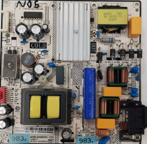 NETZTEIL 	PANASONIC	SHG6004C-101H DLBB513 SHG6004C73-101HA 81-PBE055-H4C73AP		REV:0.6 20190909	CQC14134104969 CCP-508	REV:0.6 2236 X SH2209220692A0556 (Gbr )                  PositionNummer:N05-983