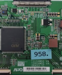 T-CON	JVC	T315XW02 V9 T260XW02 VA CTRL BD 06A53-1C				UT-5531T03088-78U-2064006-53781-05 (Gbr)    PositionNummer:T42-958
