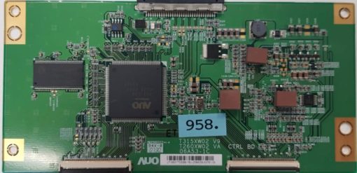 T-CON	JVC	T315XW02 V9 T260XW02 VA CTRL BD 06A53-1C				UT-5531T03088-78U-2064006-53781-05 (Gbr)    PositionNummer:T42-958