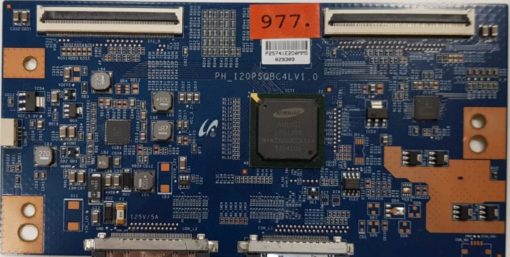 T-CON	SAMSUNG	PH_120PSQBC4LV1.0				P25741E2D0MM5 029309 (Gbr)    PositionNummer:T13-977