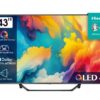 Fernseher SMART TV HISENSE 43A7KQ QLED TV Flat, 43 Zoll / 109 cm, UHD 4K, , VIDAA U6         (Neu) 1 Jahr Garantie          PositionNummer:200