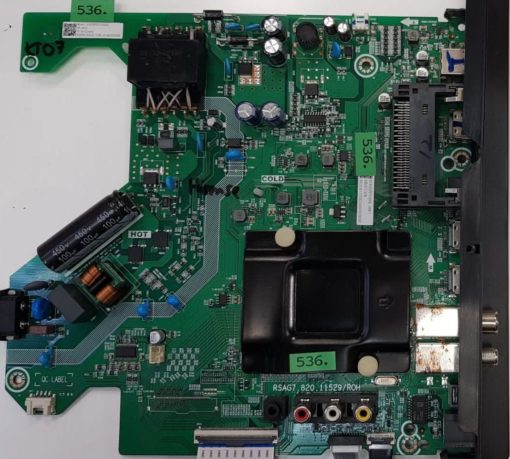 MAINBOARD	HISENSE	43A6EG	RSAG7.820.11529/ROH	L0915	43A53FEVS(0004)	G214438 500880-305151-21BK-G21443800558N, DZ/43A53FEVS(0004) (B0M1) L0915/1/4/M 305151/B/1/3TE43G214438/NZ21BK2467(Gbr)          PositionNummer:KT07-536