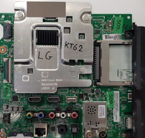 MAINBOARD	LG	49UH603V	EAX66943504(1.0)	49UH610V ZA EBR82405801 IC8100 V03.20.45 DE6D0600 IC3000 V3.11.1 0EA30F4C ECOA1-1 LGMA1610-035 19.10.L3		610MAHUDU017, 6QEBT000-03LC MC50K101TN 64272509(Gbr)          PositionNummer:KT62-509