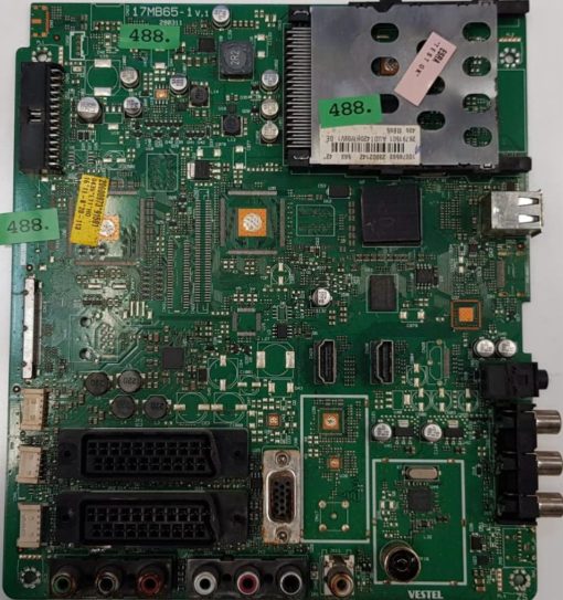 MAINBOARD	TELEFUNKEN	17MB65-1 V.1 280311		20600973*91501 043b*L11*HO 16*11-8*20-113		10076593 23002142 563 42" 26791501 AUOT420HW09V1 DE 43b_MB65 (Gbr)          PositionNummer:KT27-488