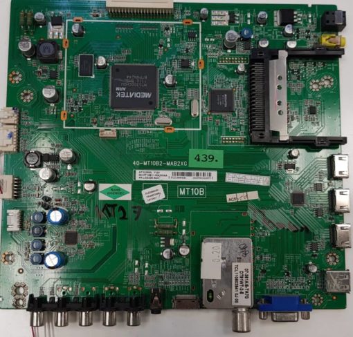 MAINBOARD	THOMSON	40-MT10B2-MAB2XG MT10B		AT3228ML 1130 08-MT10B11-MA300AA 4A-LCD32E-AU4	PLE100016D V8-0MT1008-LF1V017	PLE 100016D 20029946MA0879 (Gbr)          PositionNummer:KT27-439