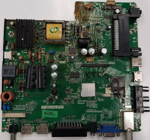 MAINBOARD	BLAUPUNKT	32/141I-GB-5B-FHBKU-EU	TP.MSD309.BP85	B32A141TCHD BS32K141BFBKUE968	32" LED TV	BS32K141BFBKUE968-941022 05014 (Gbr)          PositionNummer:KT08-606