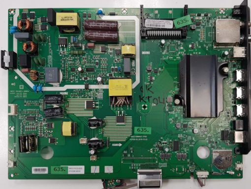 MAINBOARD 	OK	ODL 55850US-TIB	5800-A9M43T-1P00 VER00.02 			SK705TQKPL050 ODL55850US-TIB, 2070103ME00067, 9M43G-01HC00-0003S 2070103ME-M05197 (Gbr)          PositionNummer:KT04-635