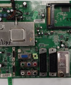 MAINBOARD 	PHILIPS	715G3693-M01-000-004K Ver:A		CP5 94V-0 E243951		756TQ9CB 2B232 01, (T)TQ9CB 2B23201 TOP:A MB:A , 1476893M0293 V2.07 (Gbr)          PositionNummer:KT49-623
