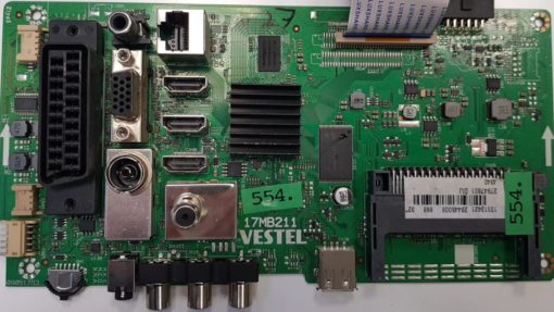 MAINBOARD 	TELEFUNKEN	D32H289N4CW	17MB211	101112421	090517R3	10112421 23445008 888 32" 27947601 DIJ 4340 (Gbr)          PositionNummer:KT27-554
