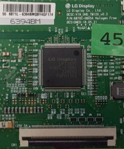 T-CON	GRUNDIG	V19_UHD_TM120_v0.3 6870C-0805A		6394BM		55 6871L-6394BMQBY4GF174 (Gbr)    PositionNummer:T38-451