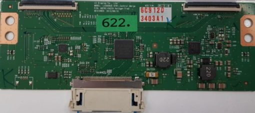T-CON	LG	42LN5100-CP	6870C-0452A LC500DUE-SFR1_Control_Merge	6C912D 3403A1 (Gbr)    PositionNummer:T39-622