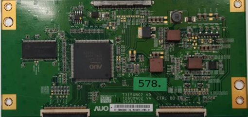 T-CON	SAMSUNG	T315XW02 V9 T260XW02 VA CTRL BD 06A53-1C				TT-5506A53003-7CA-M7C0075-01565-01 (Gbr)    PositionNummer:T13-578