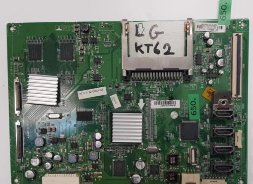 MAINBOARD 	LG	EBU60670002	LD91D 32/37/42LH7000 EAX55684502(1) 37LH7000	37LH7000-ZA 37LH7000-ZA.AEUVLVG		908WRQE26412, EBR61271807, 96TWR001-AI-7 NP9721040P (Gbr)          PositionNummer:KT62-650