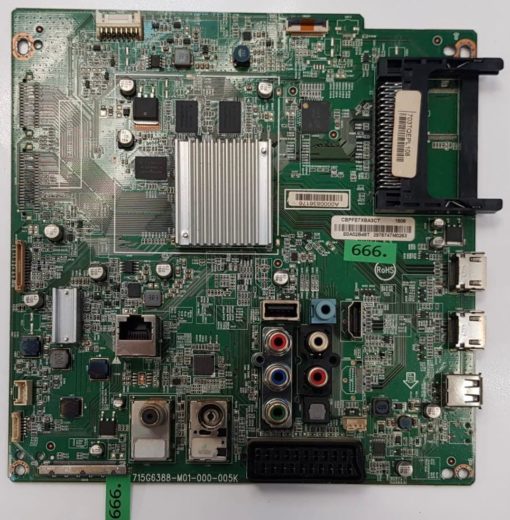 MAINBOARD 	PHILIPS	715G6388-M01-000-005K				703TQEPL108, A0000836176, CBPFE7XBA3CT 1508 E0A02B48T 2976747M0263 (Gbr)          PositionNummer:KT49-666