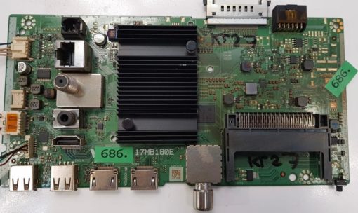 MAINBOARD 	TELEFUNKEN	D550660X5CMF	17MB180E	1905 23782082 287855010205 101357444420 (Gbr)          PositionNummer:KT27-686