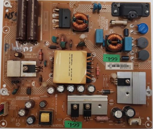 NETZTEIL	PHILIPS	715G6161-P02-W21-002E				(X)PLTVDL291XAM8 1446 ESP81400X 2895229 P 0468 (Gbr)          PositionNummer:N59-664