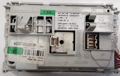 WASCHMASCHINE ELEKTRONIK	WHIRLPOOL-BAUKNECHT 	 4619714 1481 3/04		5534BD L1768_1_18 L1768_SR_12	224/249 461975311263 001, C1--/-- (Gbr) PositionNummer:W36-738
