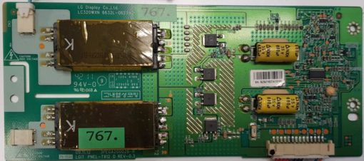 INVERTER	LG	32BV512B	LC320WXN 6632L-0627A 3PEGA20002B-R PNEL-T912 D REV-0.3 (Gbr)               PositionNummer:I32-767