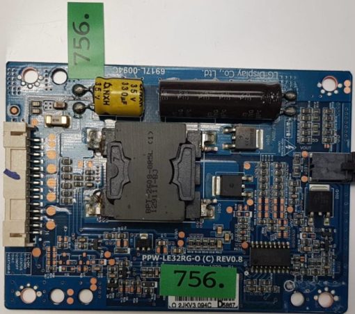INVERTER	LG	32LS3400-UA 32LS3410-UB	PPW-LE32RG-O (C ) REV0.8 6917L-0094C			O 2JKV3 094C D5867 (Gbr)               PositionNummer:I32-756