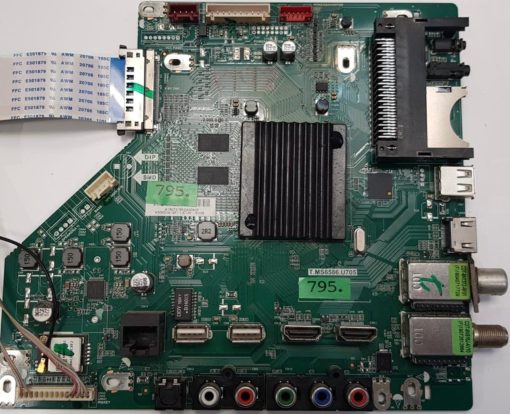 MAINBOARD	BLAUPUNKT	T.MS6586.U705 50/405V-GB-11B4-UEGBQUX-EU 		B50V405T2CSUHD Smart BE50A405BHN0UXE54N	50" LED TV	A19073199-0A00439 V500DJ6-QE1 T-CON RoHS (Gbr)          PositionNummer:KT08-795