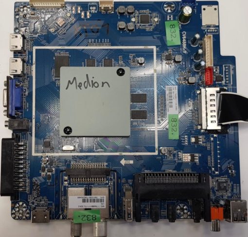 MAINBOARD	MEDION	MD 32009 	CV6488H-Y 11 160719	30023454 4015625320095, 7.T6488HY1100.00B0 BH-17147, 7.T6488HY11TU.00A3	138,8 cm (55") LCD-TV	45007215930445, 76H102B1706DA0964, 76H103B1706DA0480 (Gbr)          PositionNummer:KT01-832