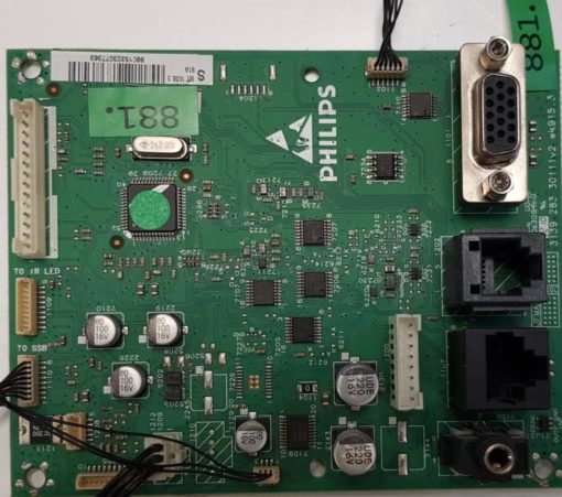 MAINBOARD	PHILIPS	3139 283 30111v2 wk915.3				S MT 1038.5 S1A 88015323077363 (Gbr)          PositionNummer:KT49-881