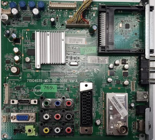 MAINBOARD	PHILIPS	715G4035-M01-001-005K Ver:A				756TQACB 2B110 00, (T)TQACB 2B11000 TOP:A MB:A 1781941M0070 V2.09 (Gbr)          PositionNummer:KT49-769
