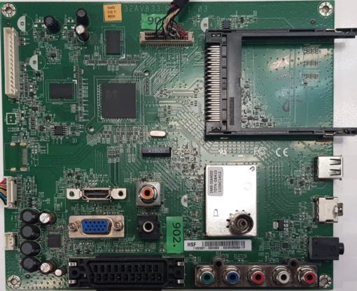 MAINBOARD	TOSHIBA	32AV833G	32AV833 REV:1.03			HSF 11093827-0004969-60EB40M0BA11P, B46K56Z05158L1 (Gbr)  PositionNummer:KT26-902
