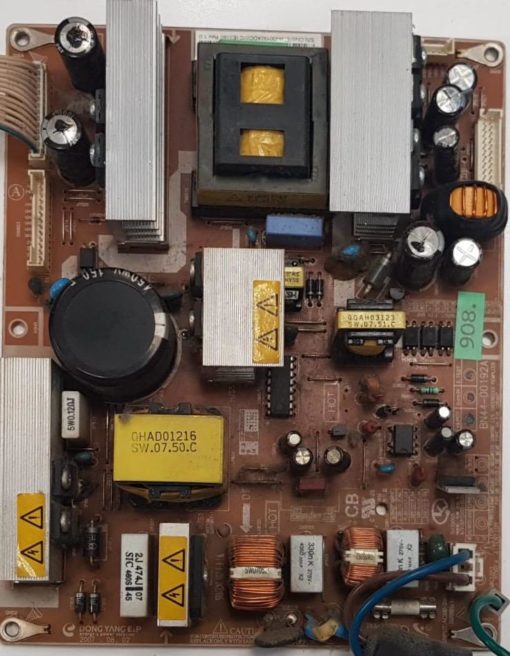 NETZTEIL	SAMSUNG	BN44-00192A				CN07BN4400192ADC07C1E3180 Rev 1.0 (Gbr )                  PositionNummer: N114-908