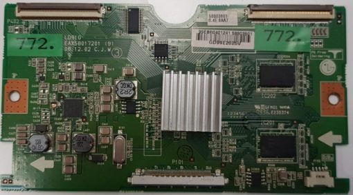 T-CON BOARD	LG	LD91G EAX58017201(9)		08.12.02 C.J.W	58803601 0.4 8AA7	99EBR0401241 58803601 GD99E2025V (Gbr)    PositionNummer:T39-772