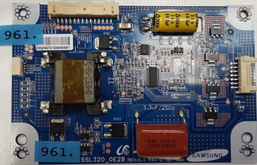 INVERTER	TELEFUNKEN	SSL320_0E2B REV:0.1				03520GTC1045569D1 (Gbr)               PositionNummer:I37-961