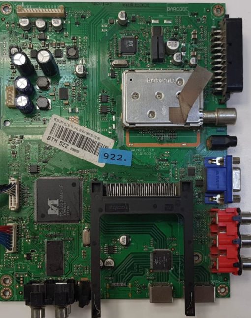 MAINBOARD	GRUNDIG	Vision 3 26-383I T	YCR190R-3		G. BH 15-26	SE 26 LP11 MLT NC TX 1S KL SV HDR 2HDM EU ATS GRD BTM 5ZZ 81000050 (Gbr)          PositionNummer:KT28-922
