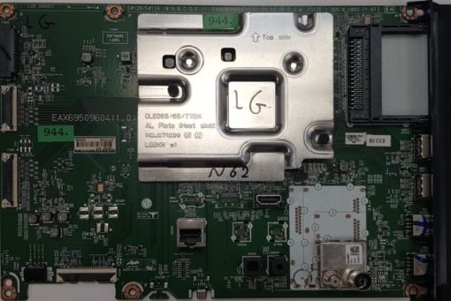 MAINBOARD	LG	OLED55A19LA	EAX69509604(1.0)			1HEBT000-047F MZ17K10A04 66685802 (Gbr)          PositionNummer:KT62-944