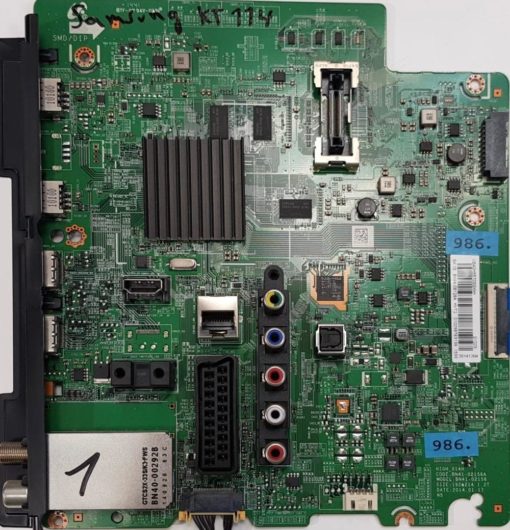 MAINBOARD	SAMSUNG	UE40H5570SS	BN41-02156A BN41-02156	UE40H5570SSXZG VER:02	UE40H5570	H0S73SBFC00277F, UE40H5570SSXXH S1009 SK 10 BN94-08128A HVT2 010098763139 1599 20141204 (Gbr)          PositionNummer:KT114-986