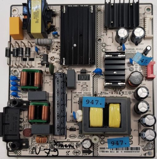 NETZTEIL	XIAOMI	DLBB568 REV:0.2 20190702		CCP-508 E56334 CQC14134104969		SHG6504B01-101HH 81-PBE060-H4B01A REV:0.2 2035 F2 SH2008200701A1531 (Gbr )                  PositionNummer: N79-947