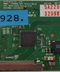 T-CON BOARD	LG	LC500DUE-SFR1_Control_Merge 6870C-0452A		5A225D 3259B1 (Gbr)    PositionNummer:T39-928