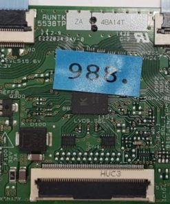 T-CON BOARD	SAMSUNG	RUNTK5538TP ZA 4BA14T E222034 94V-0(Gbr)    PositionNummer:T13-988