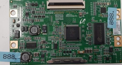 T-CON BOARD	TOSHIBA	260AP02C2LV0.2				M2711E9A0UFN039443 (Gbr)    PositionNummer:T36-888