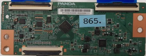 T-CON BOARD	TOSHIBA	CCPD-TC425-001 V2.0				STCON425G0051350402B4111 (Gbr)    PositionNummer:T36-865