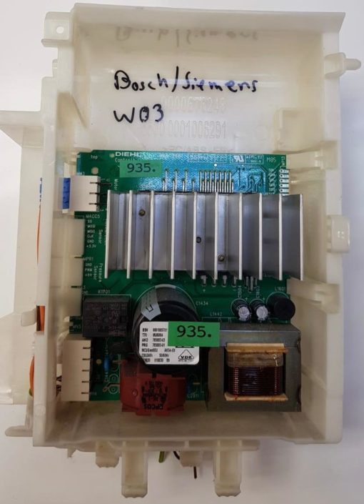 WASCHMASCHINE ELEKTRONIK	BOSCH-SIEMENS	9001005701 MU608A 765663-03 765665-01		MCUGen6EU AK54-XX 230/240V 50/60Hz 141020 010030 89	748 340 05 (Gbr) PositionNummer:W03-935