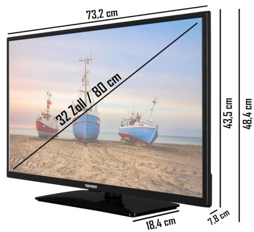 Fernseher Telefunken D32H272N3 32 Zoll / 81 cm          (Gbr) 1 Jahr Garantie          PositionNummer:211