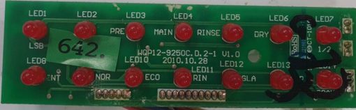 GESCHIRRSPÜLMASCHINE ELEKTRONIK	EXQUISIT	WQP12-9250C.D.2-1 V1.0	(Gbr)          PositionNummer:G13-642