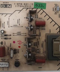 INVERTER	SONY	1-878-621-12 (173045512)				A1663190E 1177829-005 STT, M1663186E SE-00084439(1) 24/07/09 13:37 STTA-AM 00578 (Gbr)               PositionNummer:I33-633