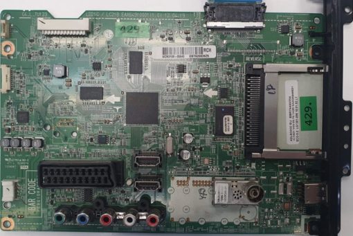 MAINBOARD	LG	42LS3400	LD21C/LC21B EAX64910001(1.0)	42LS3400-ZC, 42LS3400-ZC.BBGWLJG	42LS3400 EU EBR74499354 IC1401 V03.00.70 1A25 SAA35948821 ECO 0-2 LG1301-056 10.01.S2.L1	301WREB3E812, RCH WCM3109-05543 EBT62082625 (Gbr)          PositionNummer:KT62-429